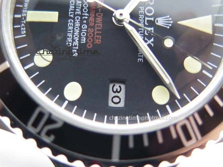 MiroTime 0501 SoftTouch Vintage Sea Dweller 1665 JKF Best Edition Double Red On Bracelet A 3980